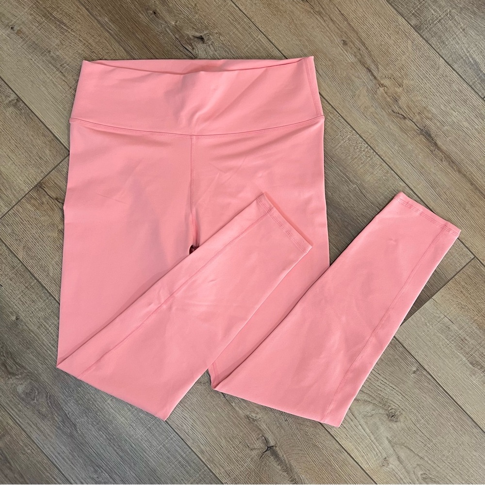 NWT Fabletics Lisette High Wasited Leggings Coral Pink Size XL